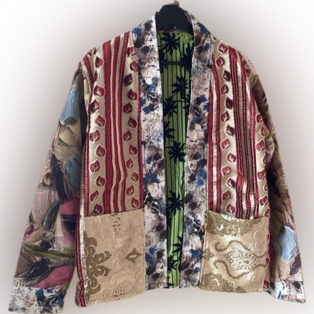 Women's handmade Boho Patchwork Jacket